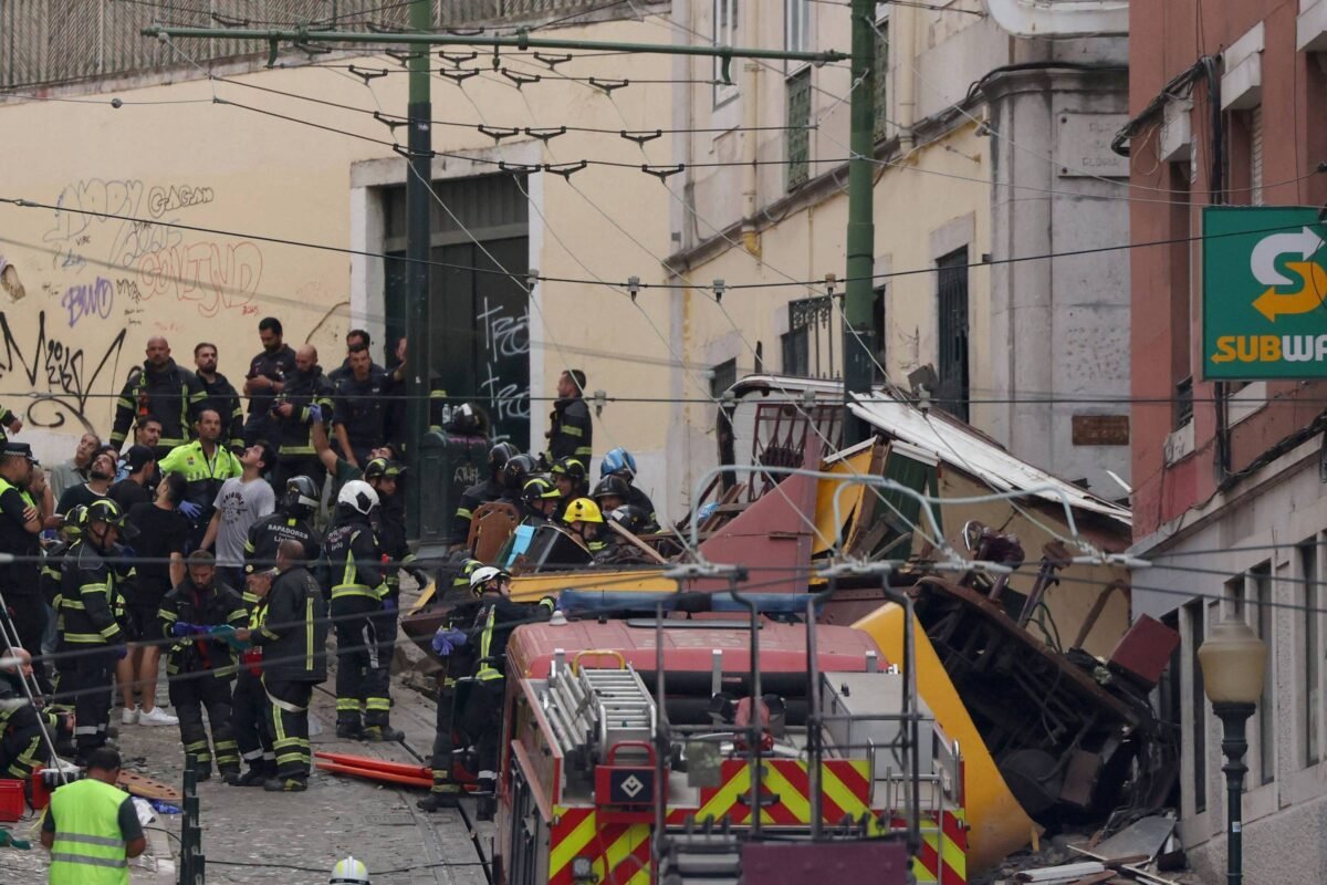 Brasileiro está entre feridos em acidente em Lisboa - 04/09/2025