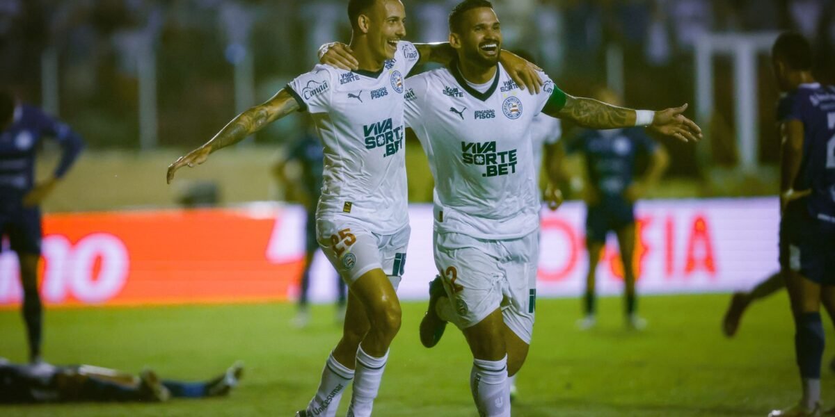 Copa do Nordeste: Bahia vence Confiança por 4 a 1