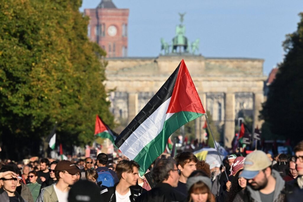 Em Berlim, 60 mil vão às ruas por Gaza -