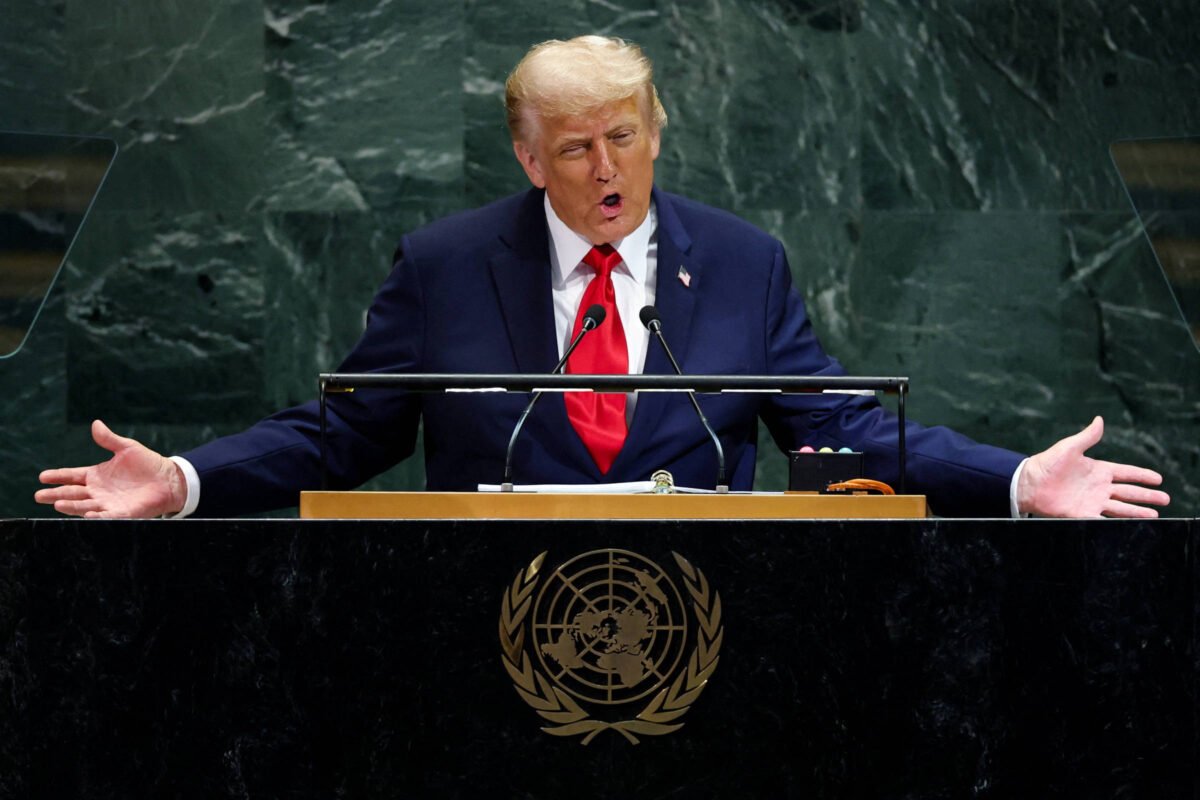 Mentirômetro: Trump fez declarações falsas na ONU - 23/09/2025 -