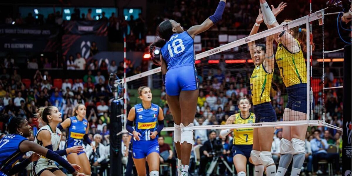 Vôlei: Brasil perde para Itália e fica fora da decisão