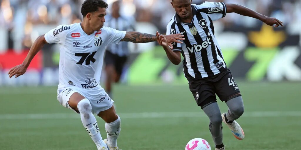 Botafogo fica duas vezes à frente, mas cede empate ao