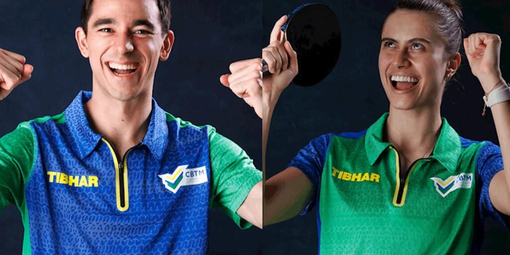 Hugo Calderano e Bruna Takahashi são campeões do Pan-Americano nos