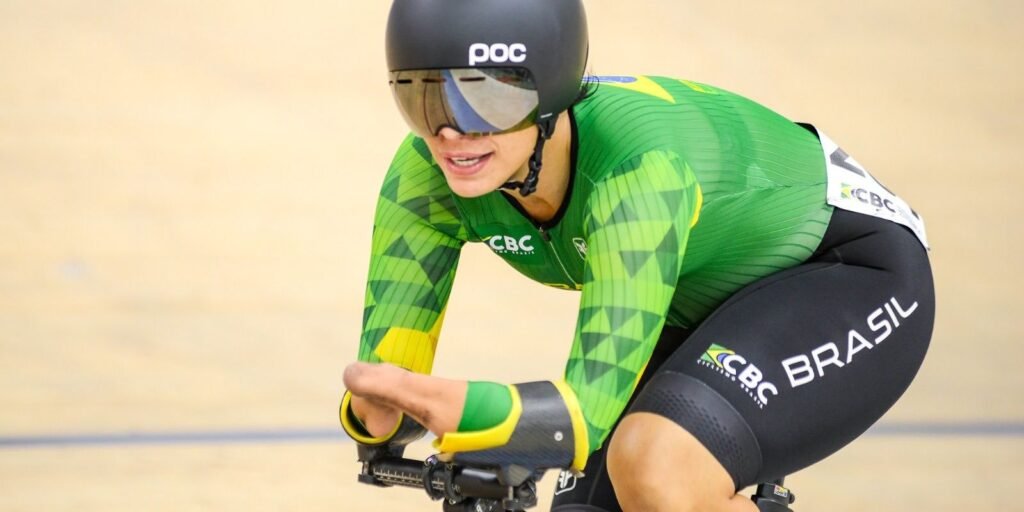 Sabrina Custódia voltou a brilhar no Mundial de ciclismo de