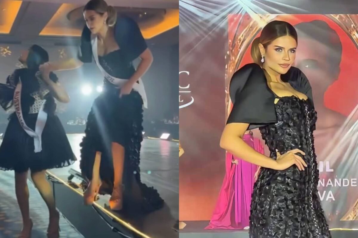 Terremoto gera pânico durante desfile de miss; veja vídeo -