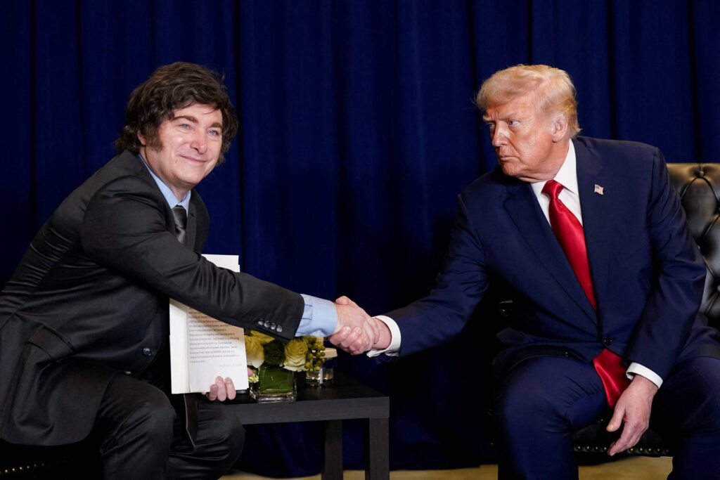 Trump: Milei teve muita ajuda dos EUA para vencer eleições
