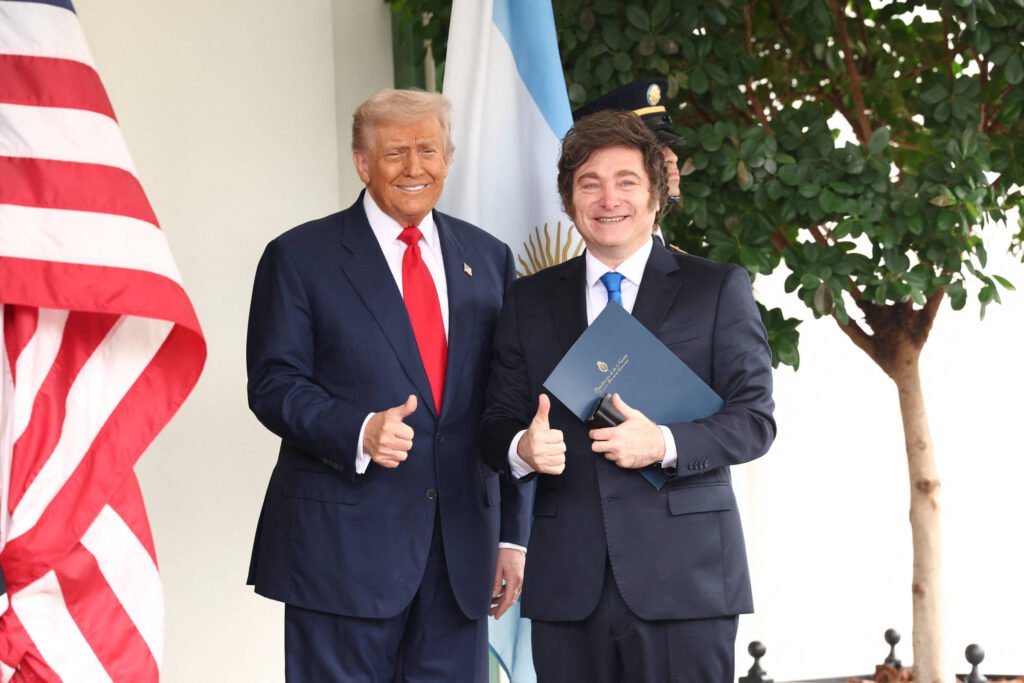 Trump condiciona ajuda à Argentina a vitória de Milei -