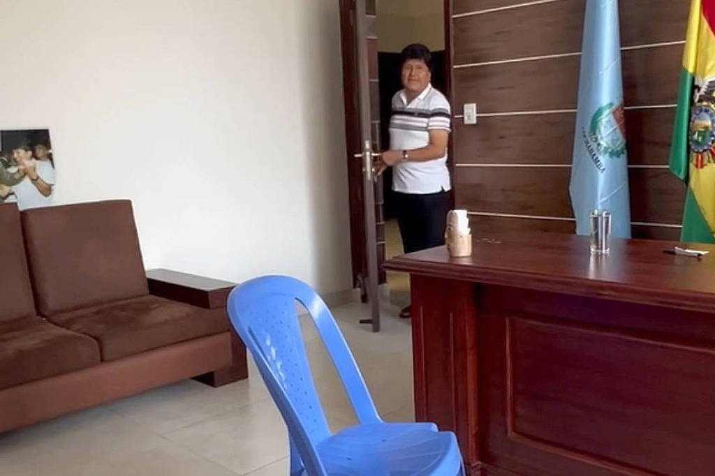 Vídeo: Não há como me tirarem daqui, diz Evo Morales
