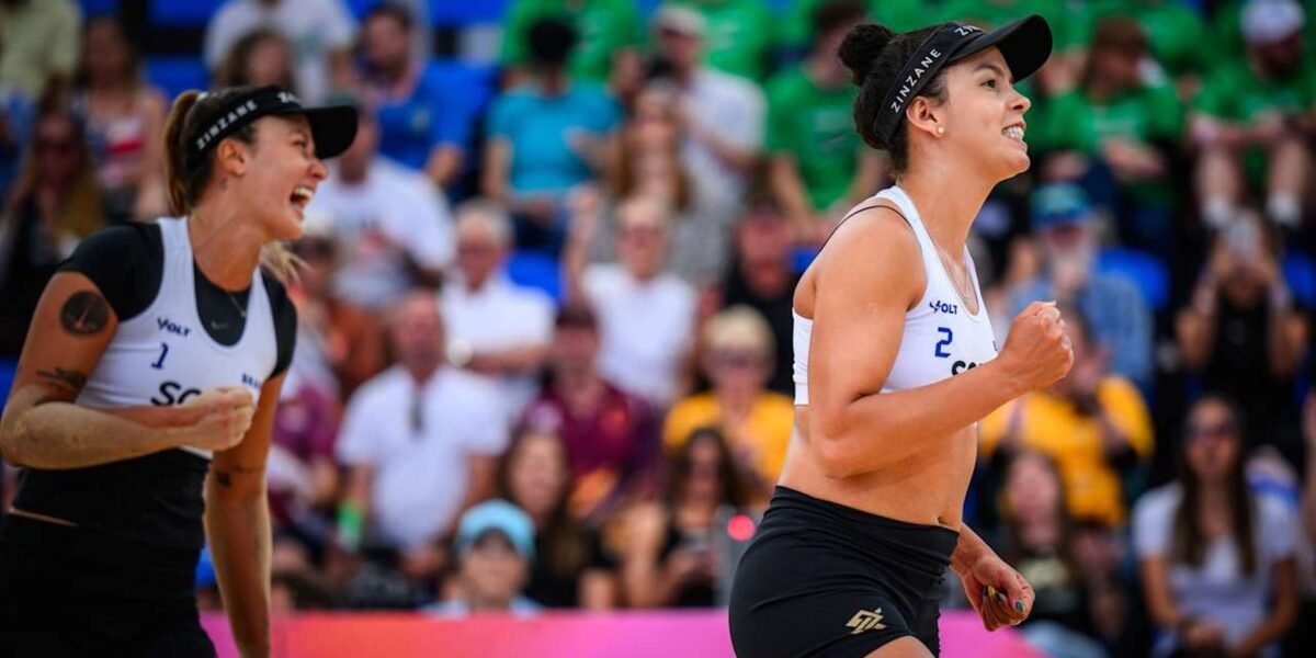 Brasileiras avançam para semifinal do Mundial de vôlei de praia