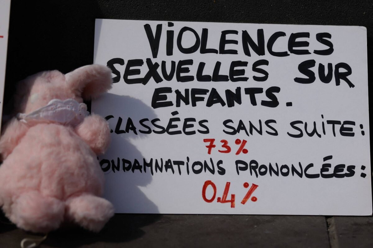França:Mais de 600 bebês sofreram violência sexual em 2024 -