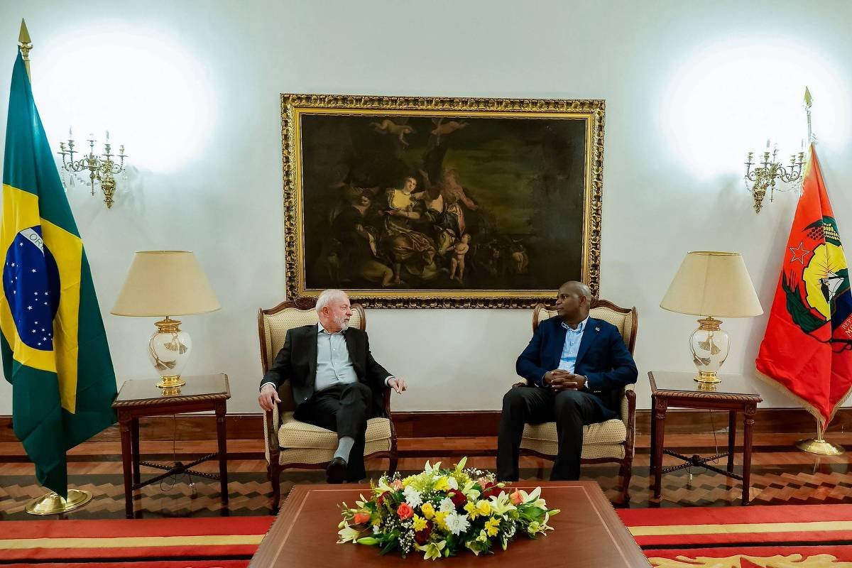 Lula tem reunião bilateral com o presidente de Moçambique -