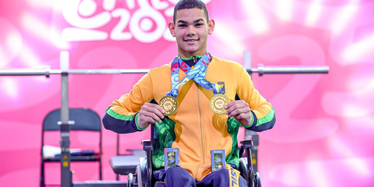Parapan de jovens: Brasil conquista 12 medalhas em dia de
