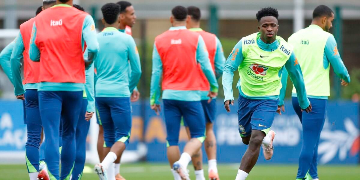 Vinicius Júnior diz que seleção evolui sob comando de Carlo