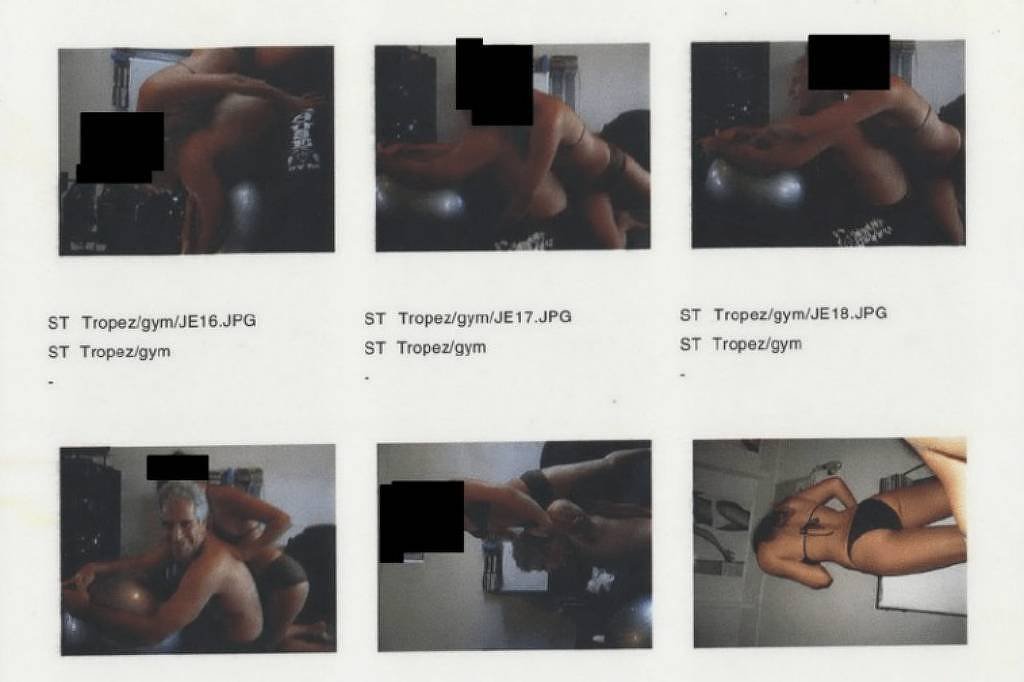 Arquivos de Epstein têm milhares de fotos eróticas; veja -