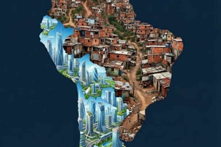 Governo Lula rebate Milei por mapa do Brasil como favela