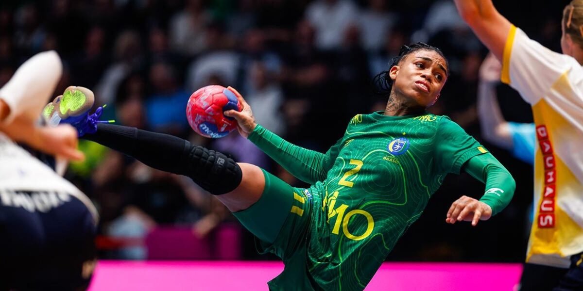 Handebol: Brasil fecha 1ª fase do Mundial com 100% de