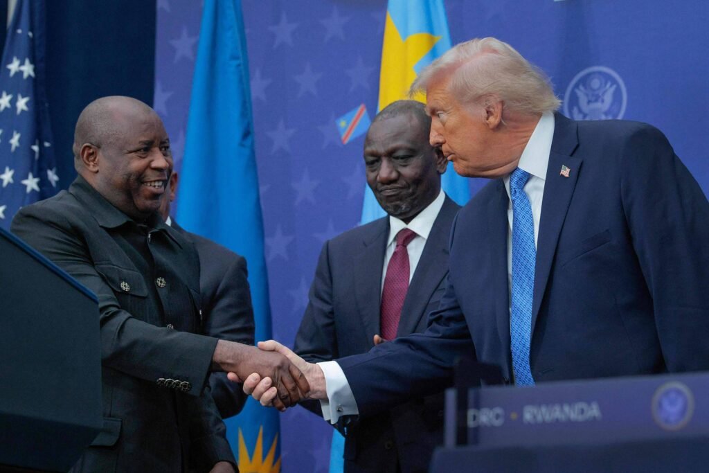 Trump media paz entre Rep. Dem. do Congo e Ruanda
