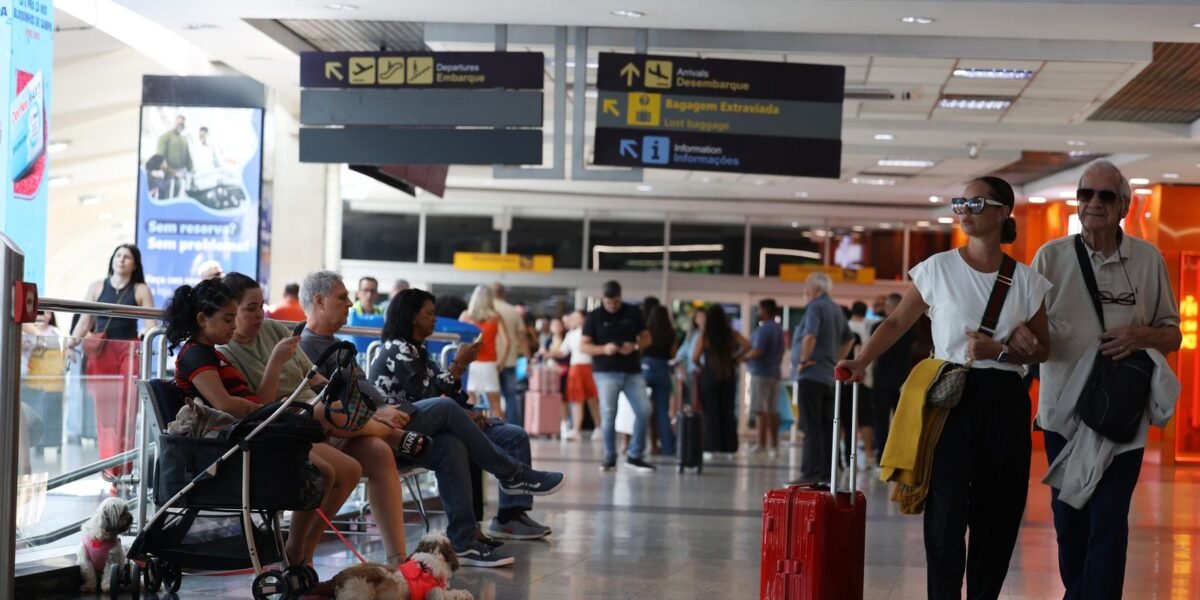 Número de passageiros em aeroportos teve aumento de 9,4% em