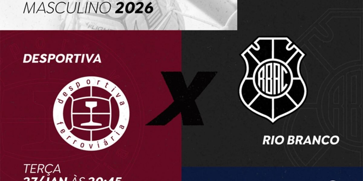 TV Brasil transmite duelo entre Desportiva Ferroviária e Rio Branco
