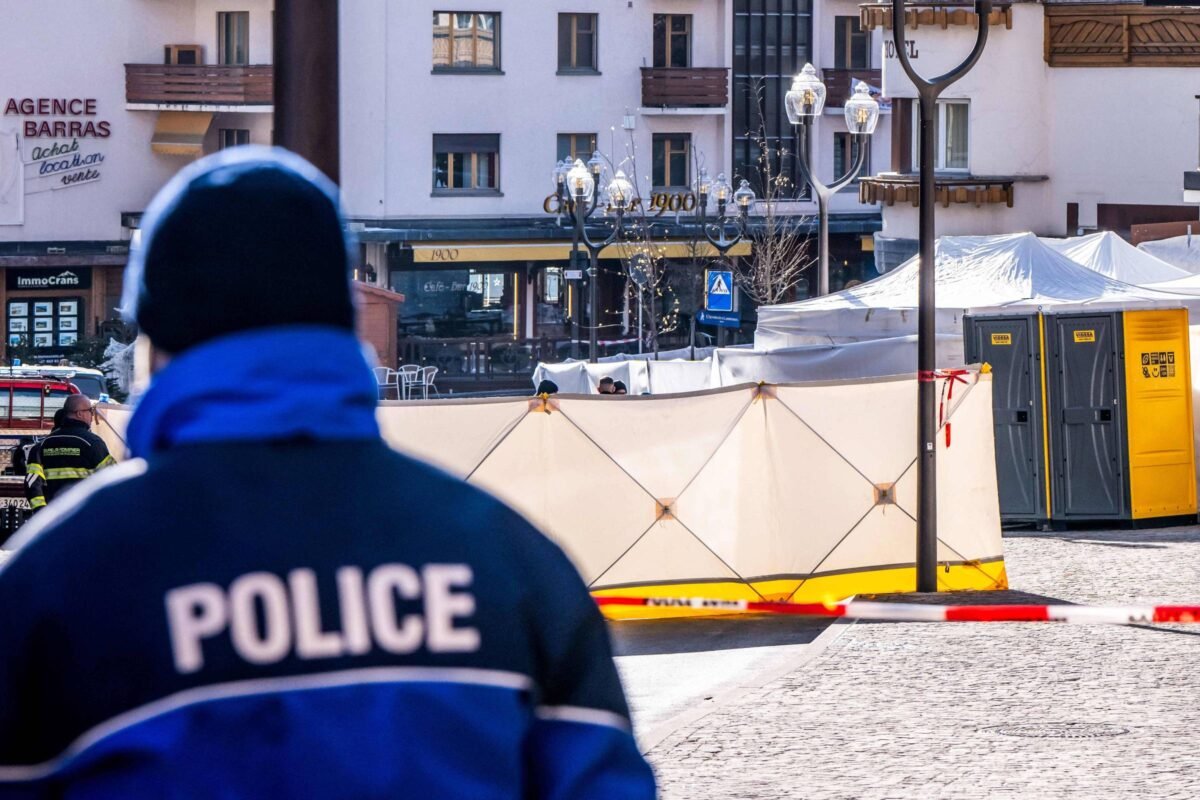 Vídeo mostra início de incêndio em bar na Suíça -