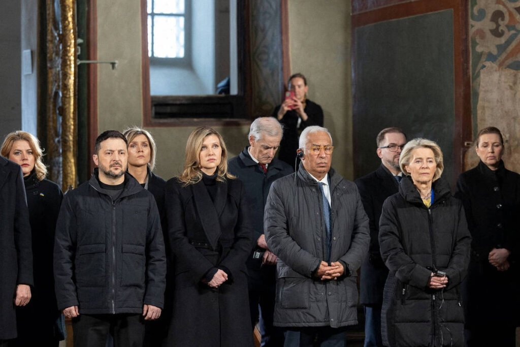 Apatia marca quarto aniversário da Guerra da Ucrânia - 24/02/2026