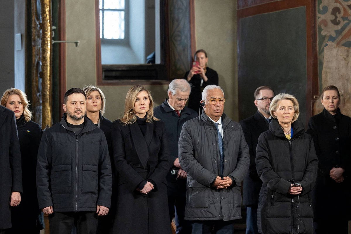 Apatia marca quarto aniversário da Guerra da Ucrânia - 24/02/2026