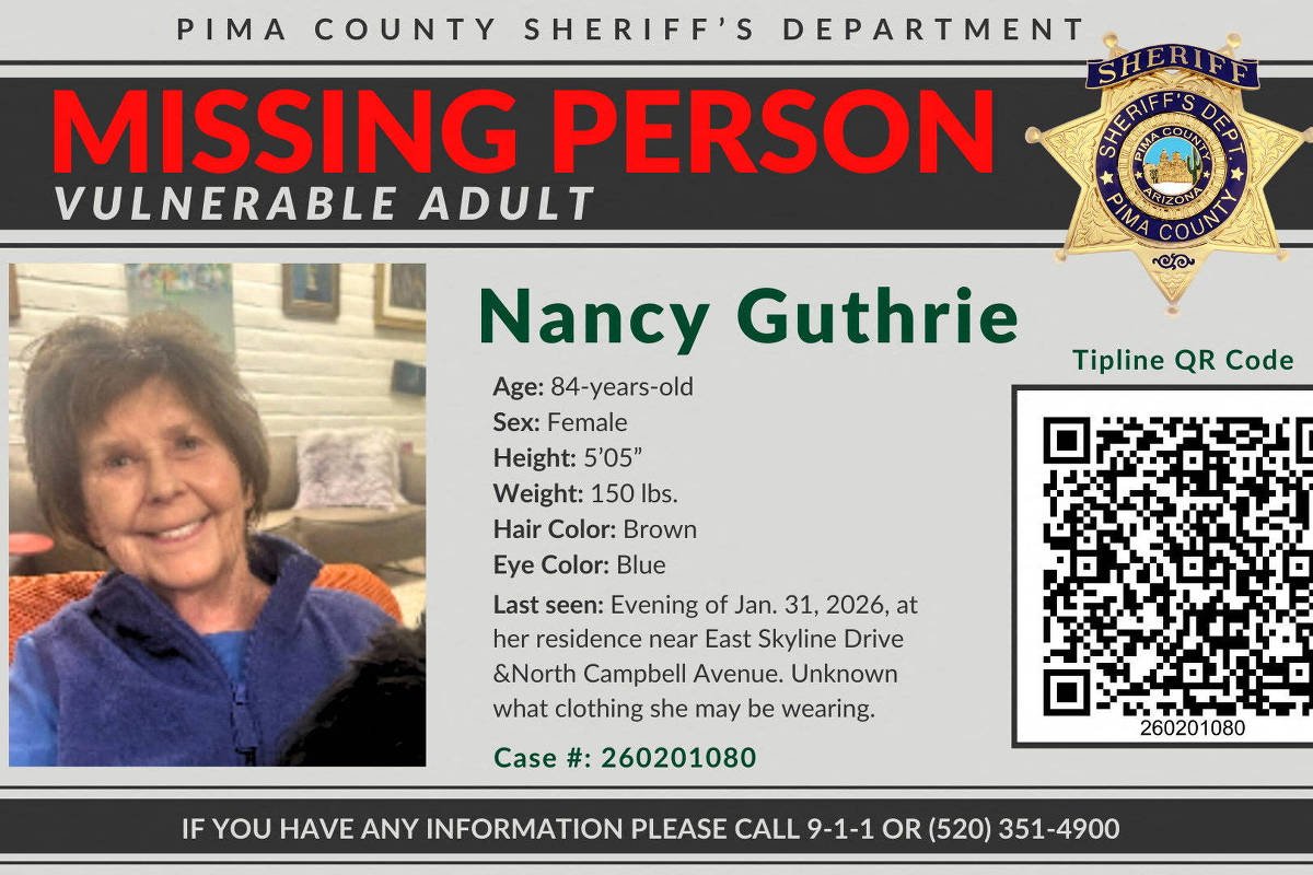 Mãe de jornalista americana Savannah Guthrie desaparece - 03/02/2026 -