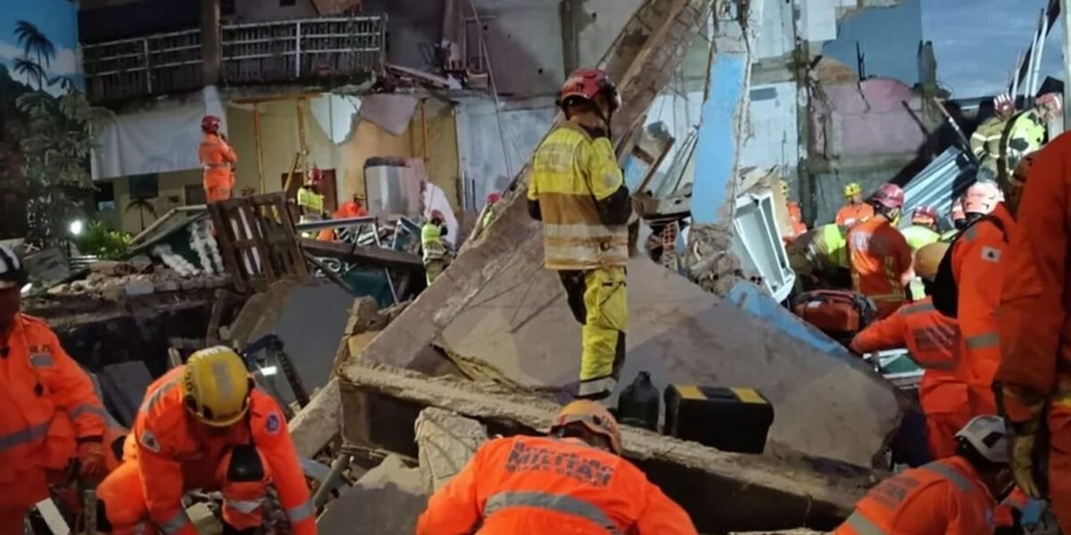 Bombeiros resgatam última vítima de escombros de lar de idosos