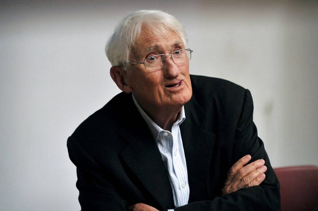 Quando morre um sábio como Habermas, não se fala de