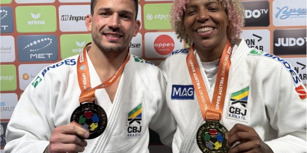 Rafaela Silva é ouro e Cargnin bronze no Grand Prix