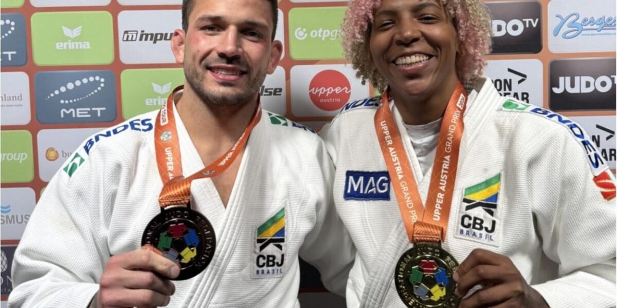 Rafaela Silva é ouro e Cargnin bronze no Grand Prix