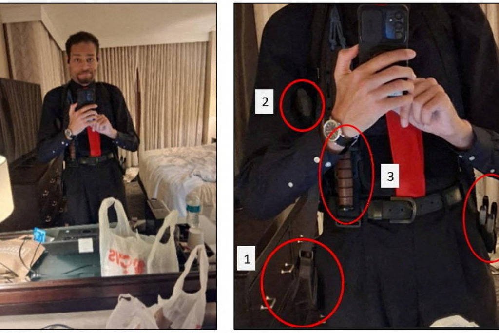 Acusado de tentar matar Trump tirou selfie armado; veja -