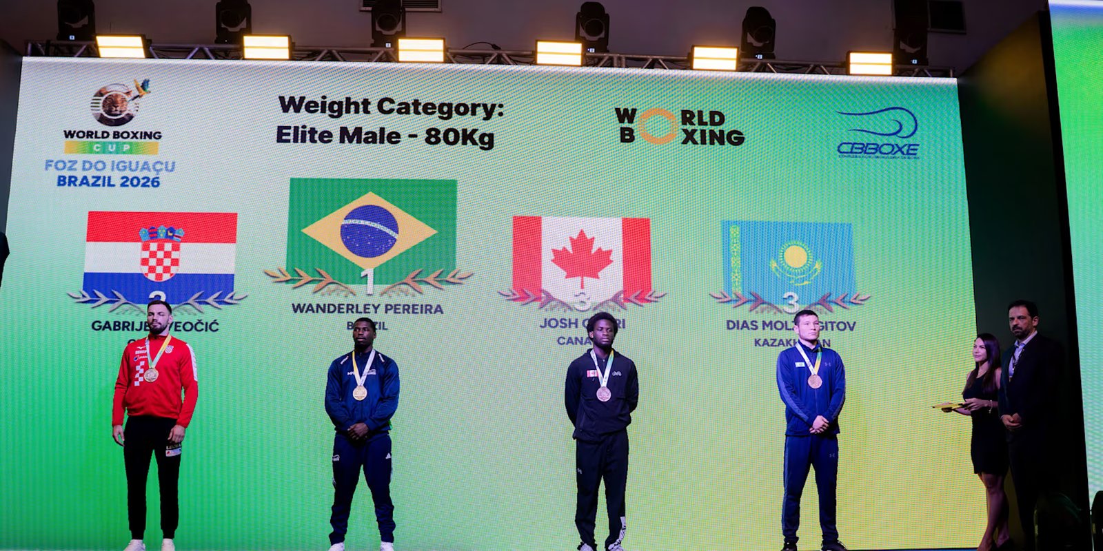 Brasil domina etapa da Copa do Mundo de boxe com