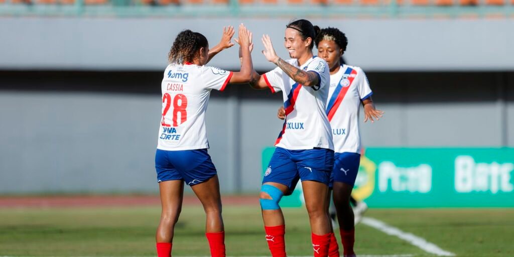 Brasileiro feminino: Bahia derrota América-MG e assume 3ª colocação
