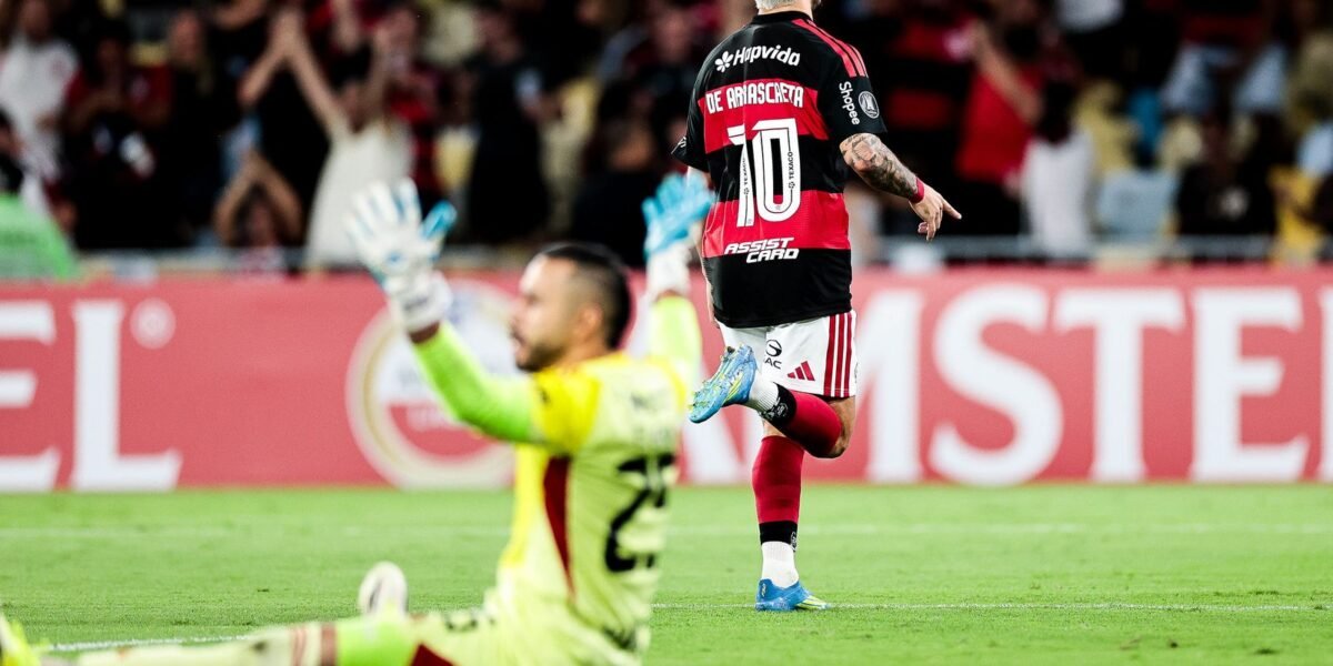 Flamengo goleia Independiente Medellín por 4 a 1 na Copa