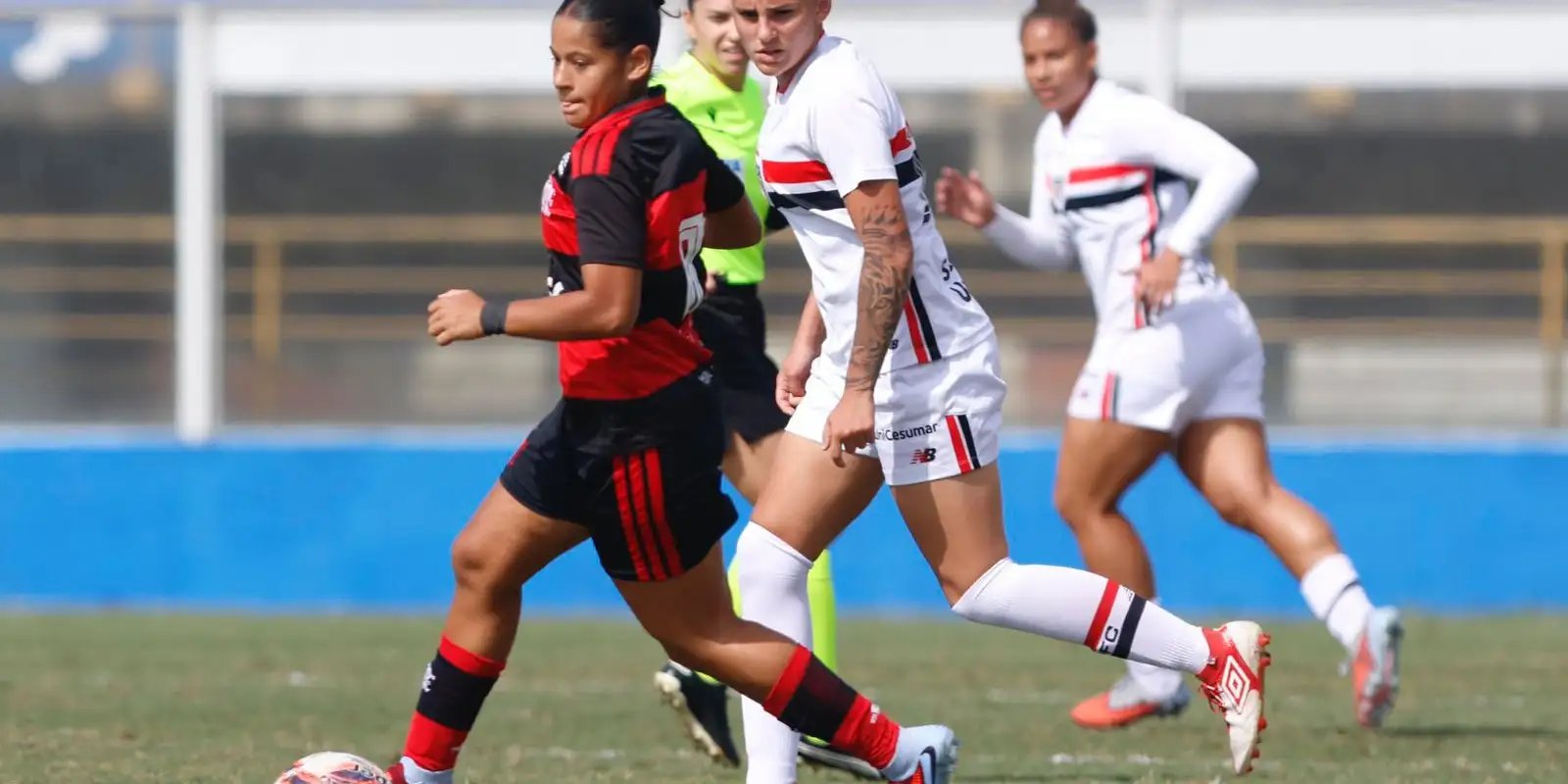Brasileiro Feminino sub-20: Fla vence São Paulo no 1º jogo