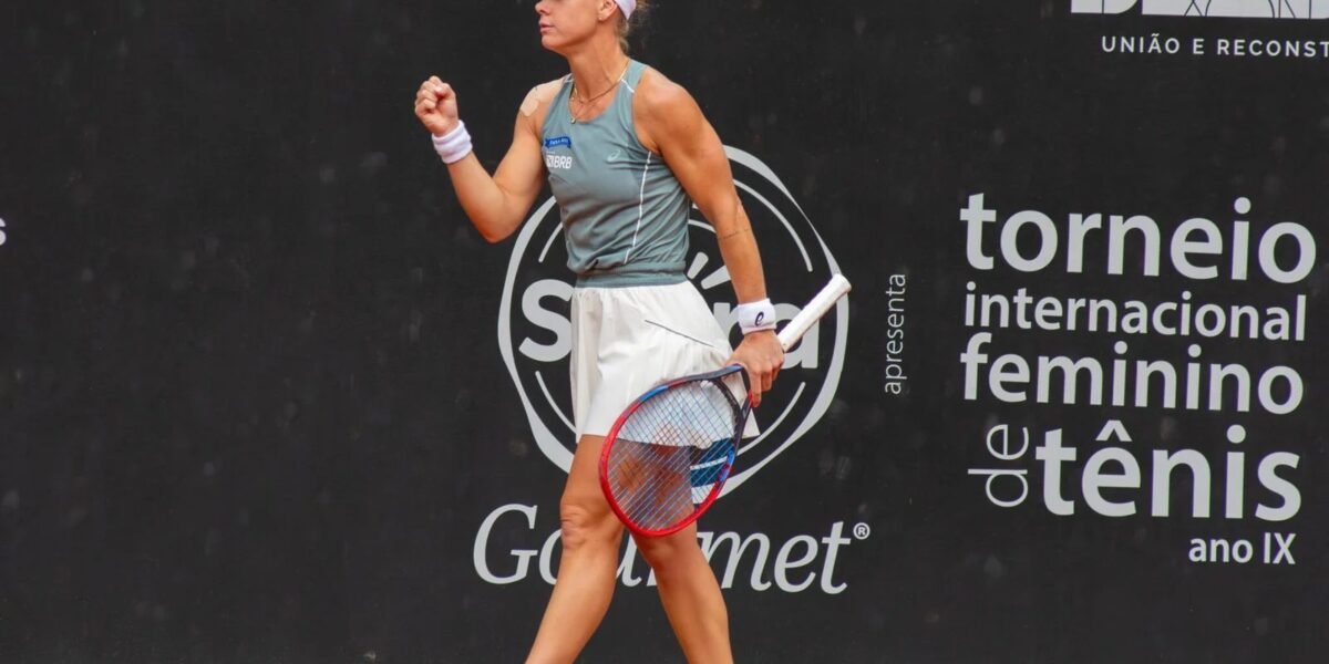 Laura Pigossi é campeã nas duplas do WTA 125 de