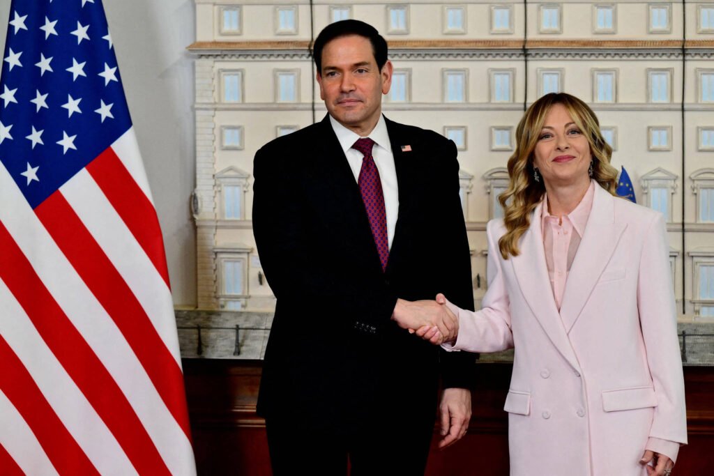Marco Rubio encontra Meloni para amenizar crise com Trump -