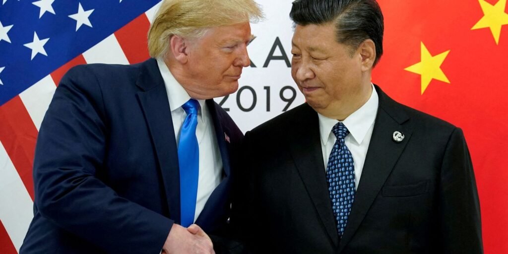 Trump visita Xi Jinping na China em meio ao atoleiro