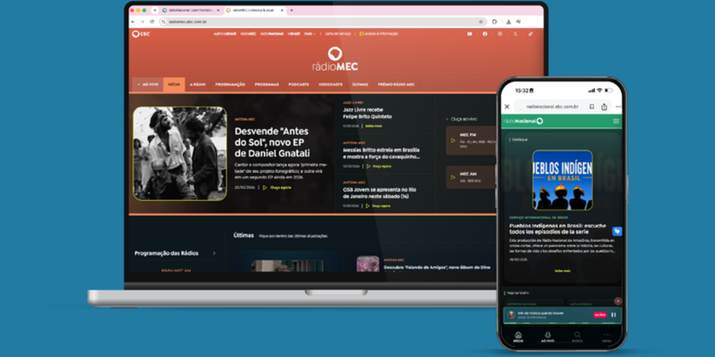 EBC lança novos sites das rádios Nacional e MEC nesta