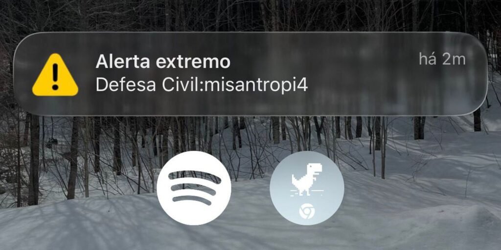 Falso alerta da Defesa Civil atingiu ao menos 30 milhões