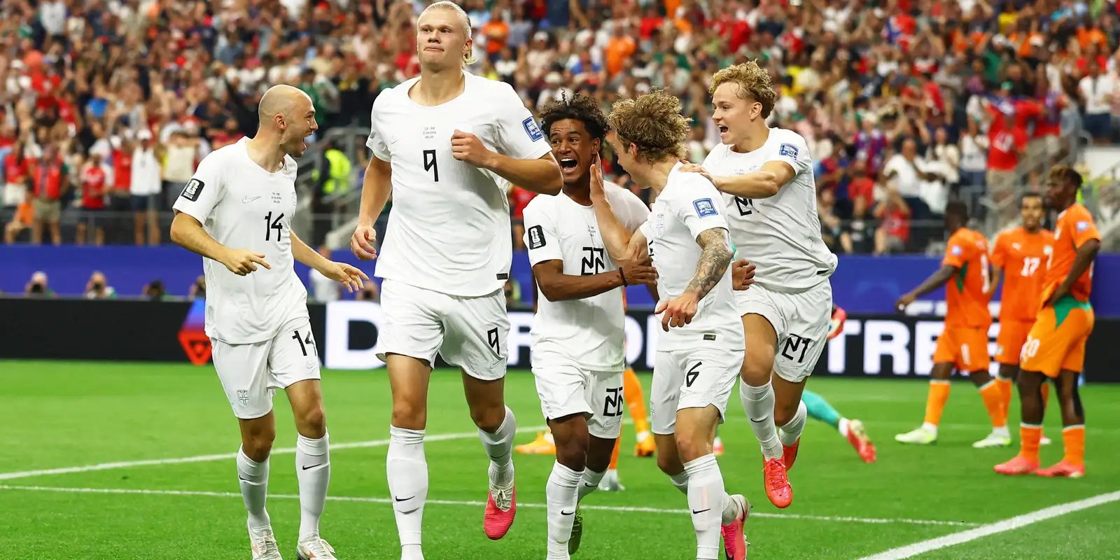 Haaland decide, Noruega vence Costa do Marfim e vai pegar
