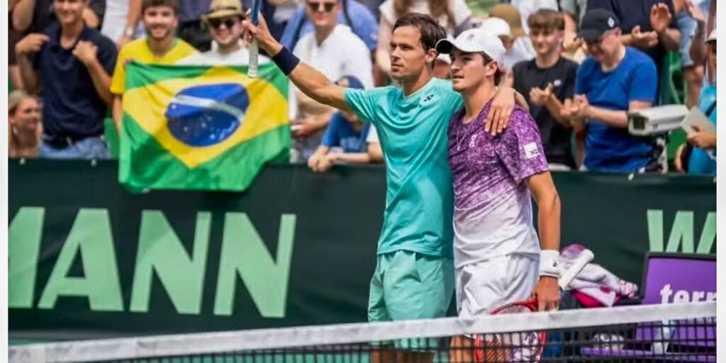 João Fonseca fica com o vice na chave de duplas