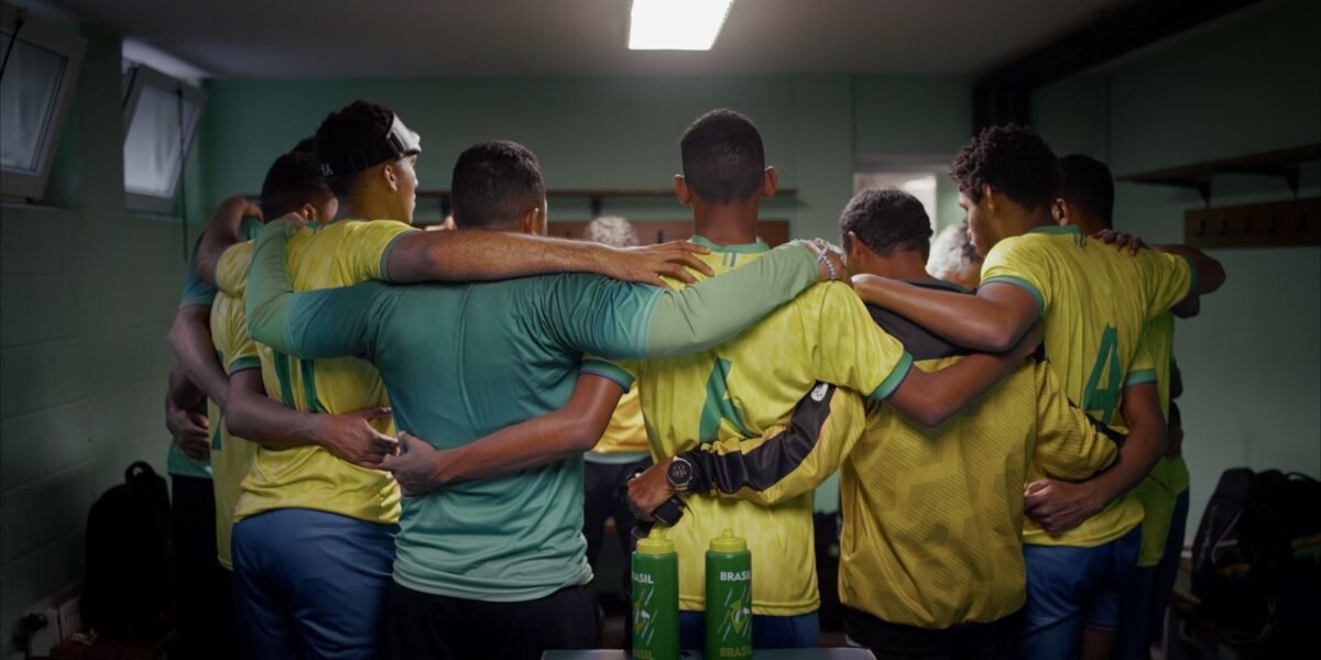 Também penta, seleção de futebol de cegos terá filme exibido