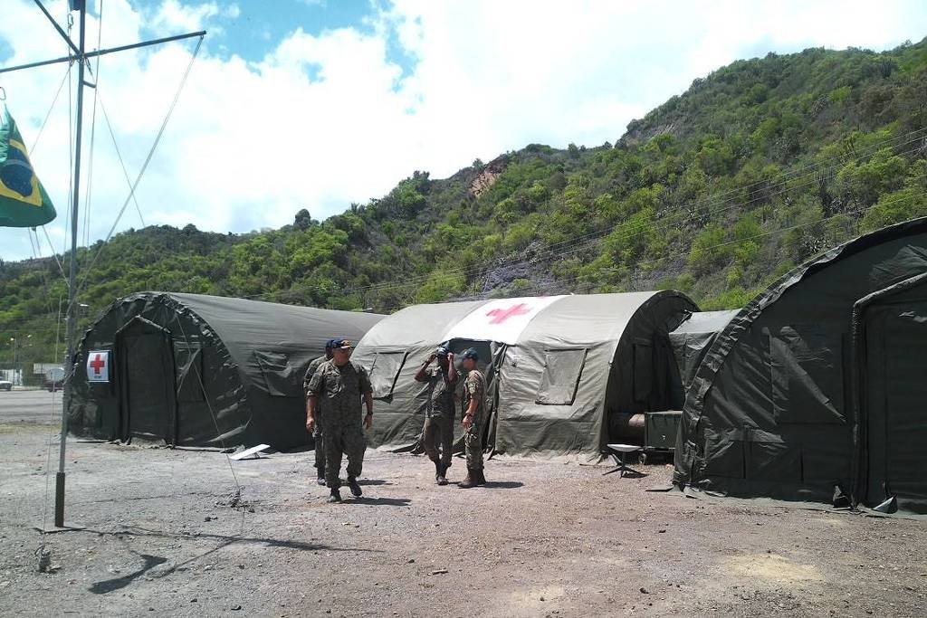 Venezuela: Marinha do Brasil monta hospital após terremoto - 30/06/2026