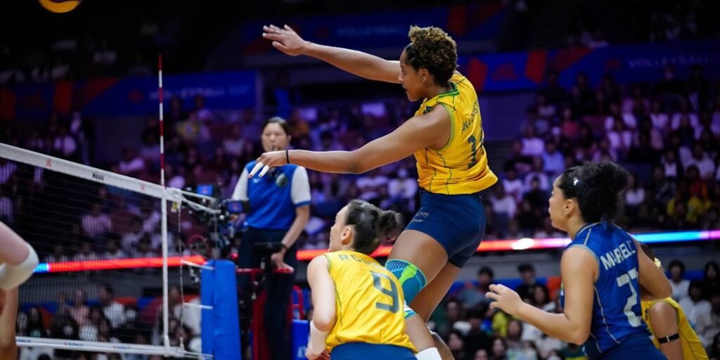 Brasil enfrenta Japão nas quartas de final da Liga das