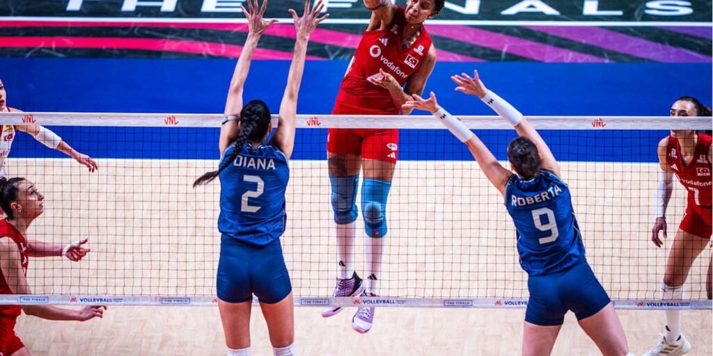 Brasil sofre virada da Turquia e é vice-campeão da Liga