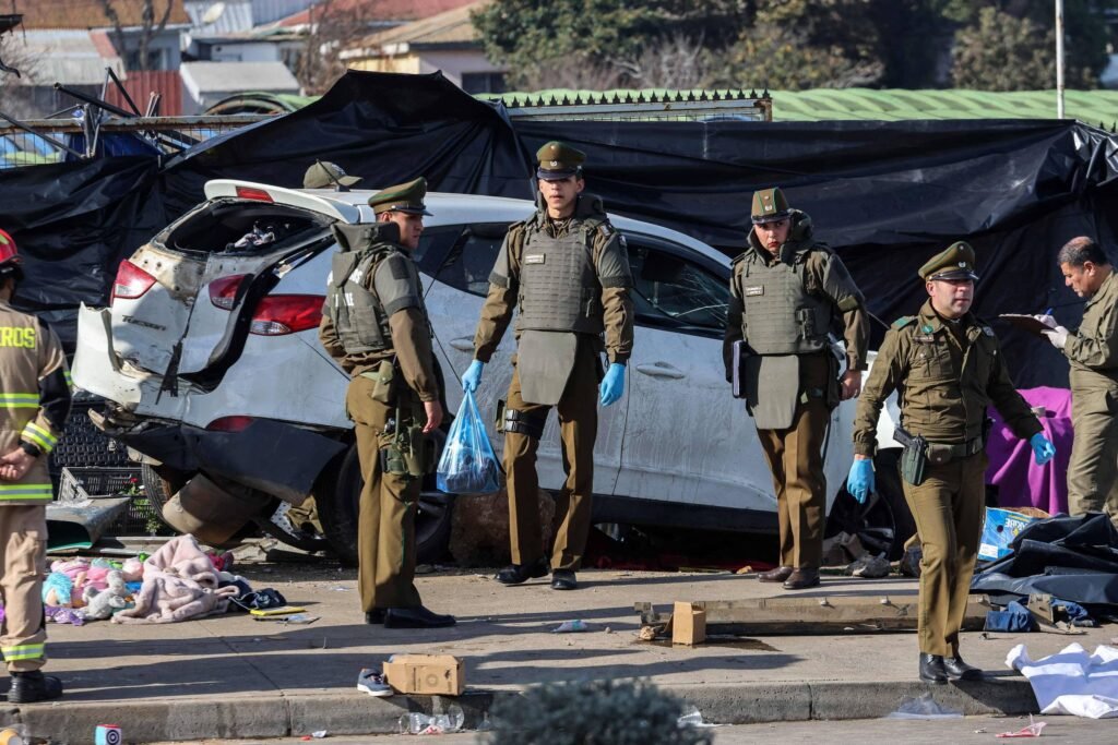 Chile: Motorista atropela e mata 6 pessoas em Viña del