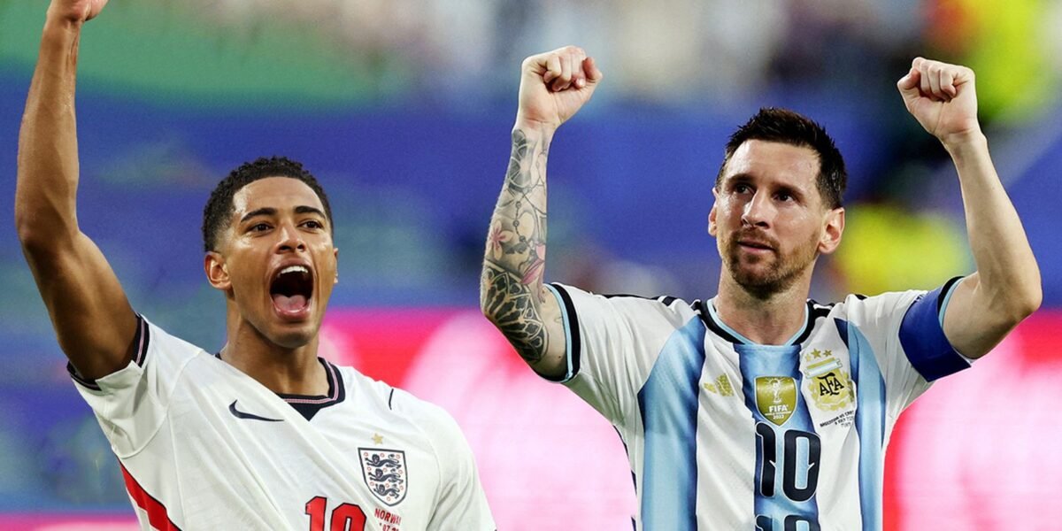 Como Argentina e Inglaterra chegam à semifinal da Copa do