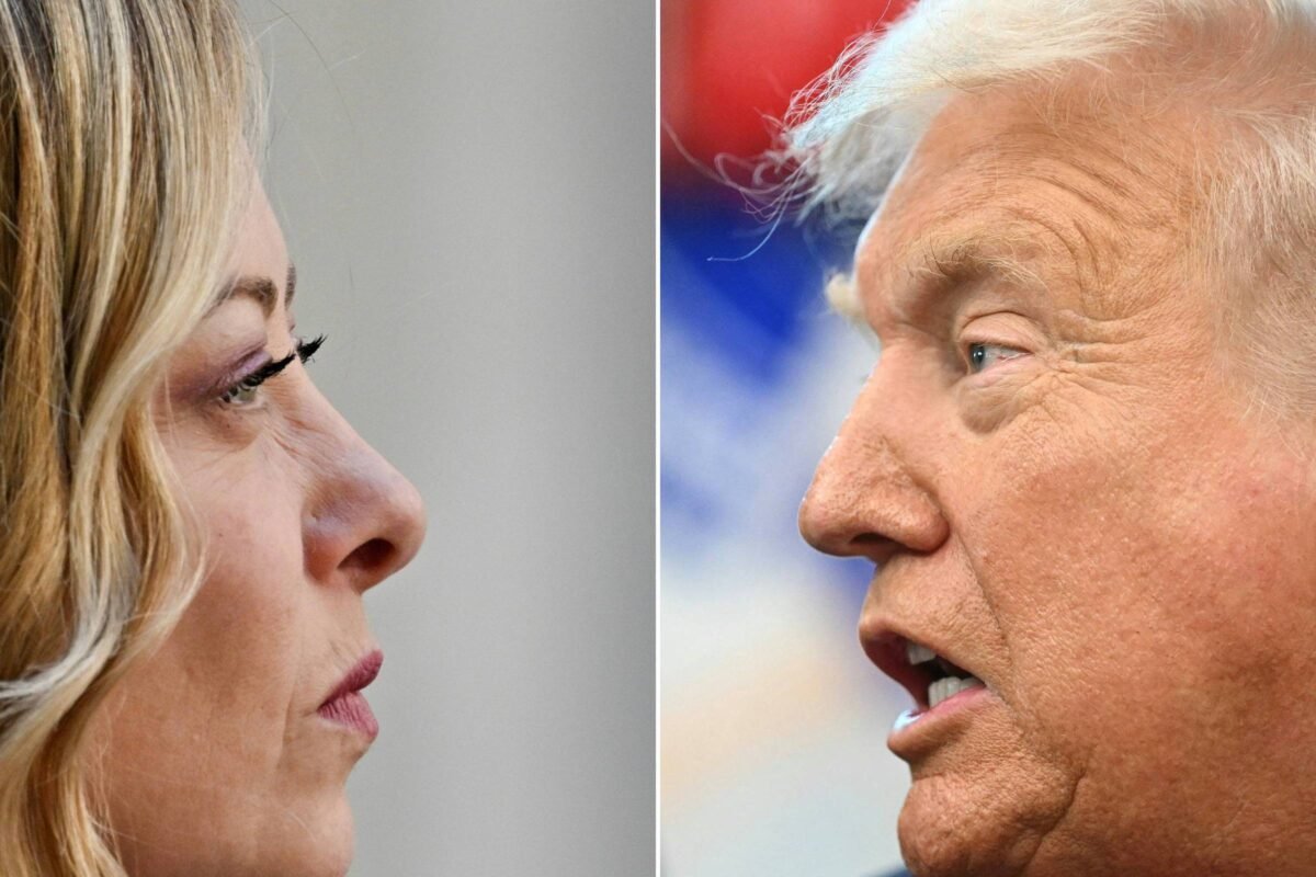 Meloni rompe com Trump após meses de tensões e provocações
